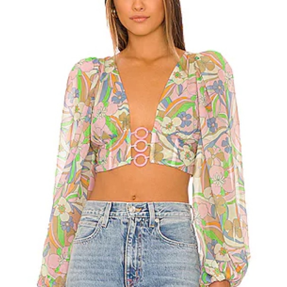 GUINEVERE CROP TOP
For Love & Lemons